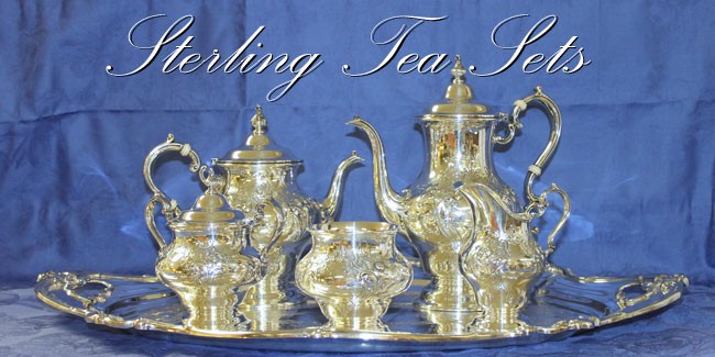 Sterling Tea Sets